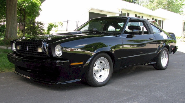 Black 1978 Ford Mustang
