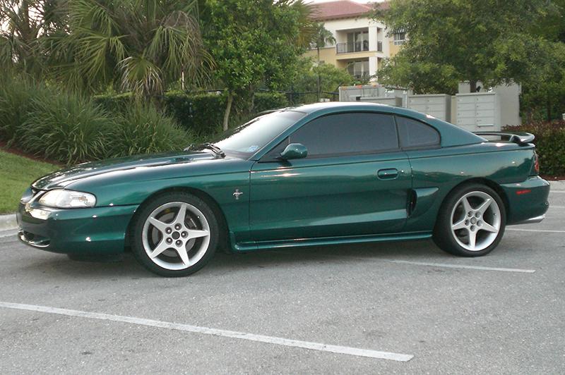 Pacific Green 1996 Ford Mustang