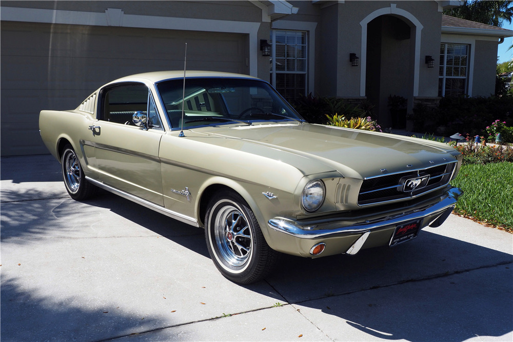 Honey Gold 1965 Ford Mustang