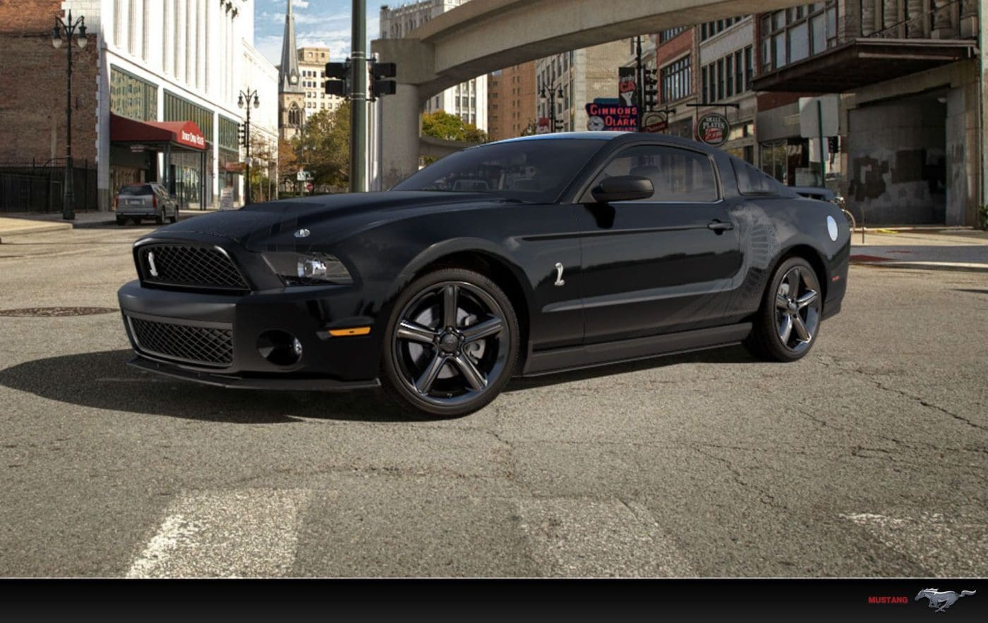 Black 2012 Ford Mustang