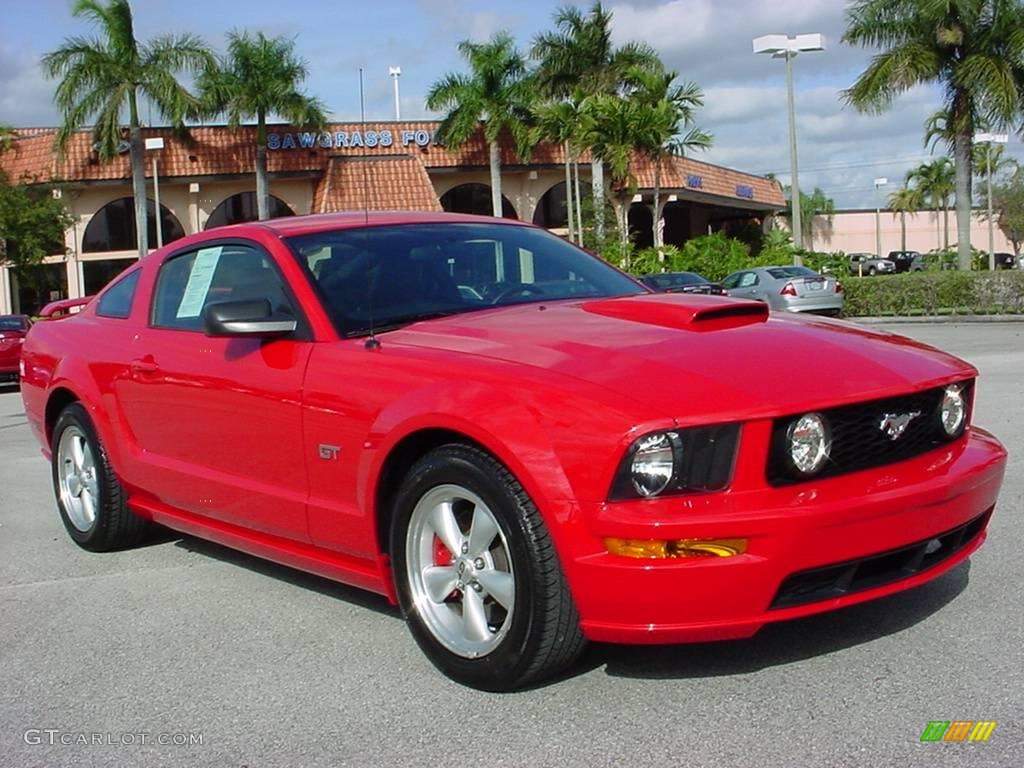 Torch Red 2008 Ford Mustang