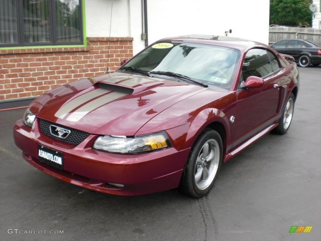 Crimson Red 2004 Ford Mustang