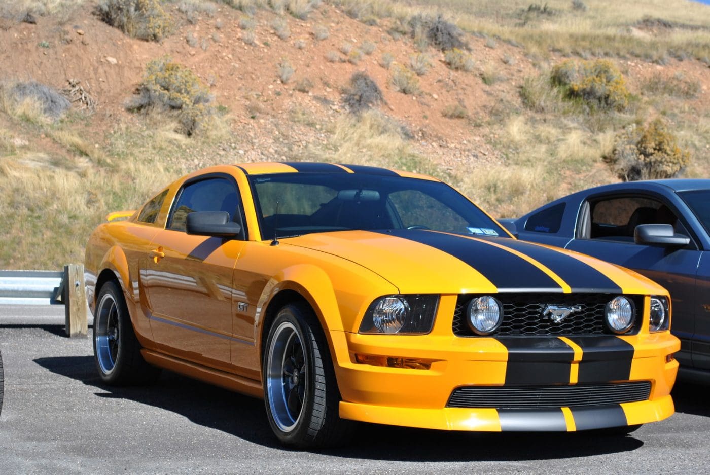 Grabber Orange 2007 Ford Mustang