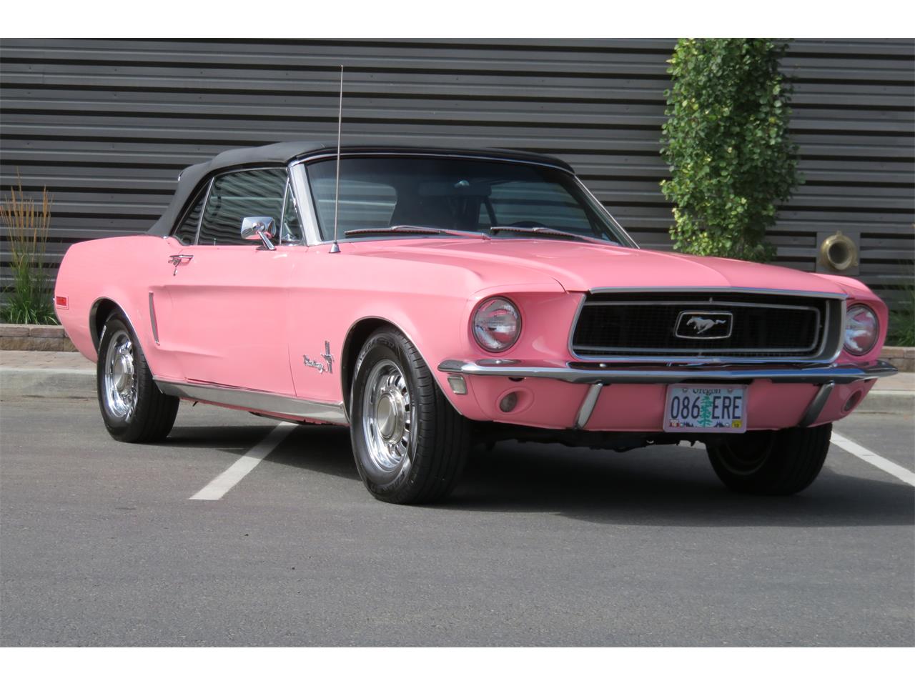 Passionate Pink 1968 Ford Mustang