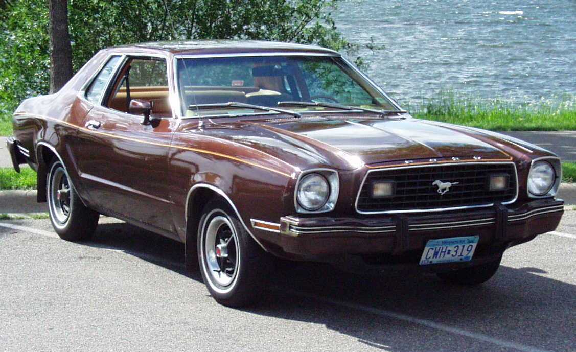 Medium Chestnut 1978 Ford Mustang