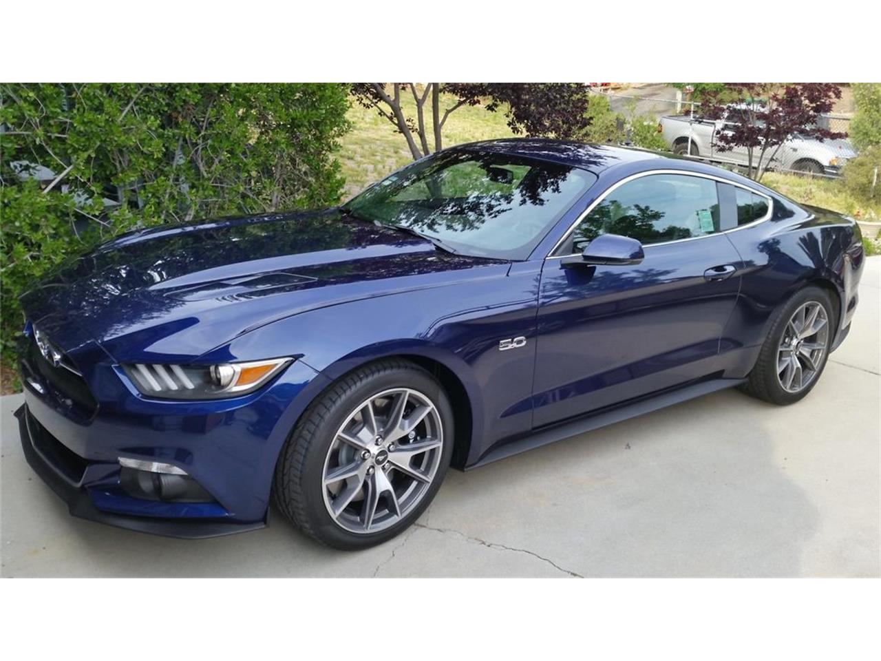 Kona Blue 2015 Ford Mustang