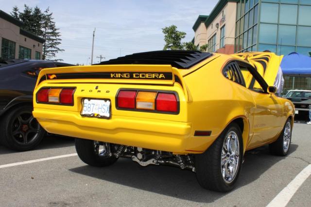 Bright Yellow 1978 Ford Mustang