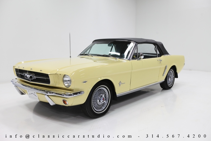Sunlight Yellow 1964 Ford Mustang