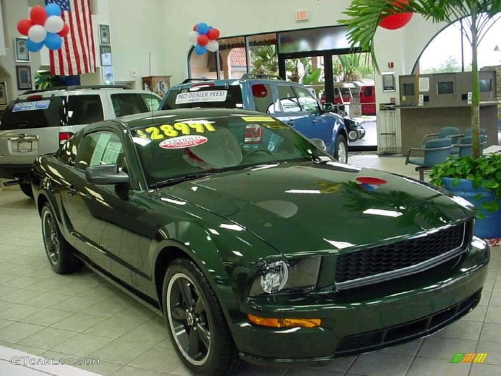 Highland Green 2008 Ford Mustang