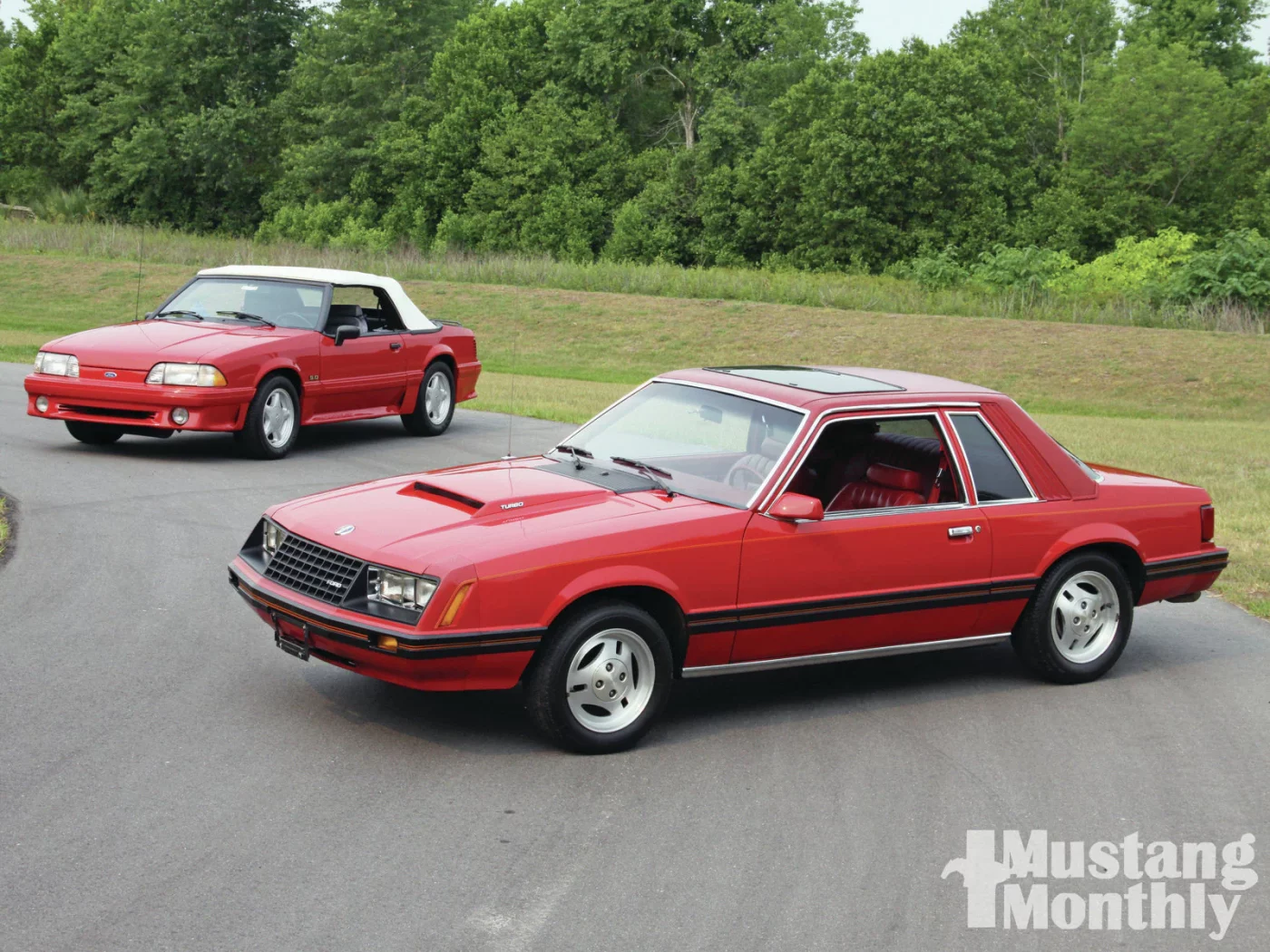 Medium Vaquero Glow 1979 Ford Mustang