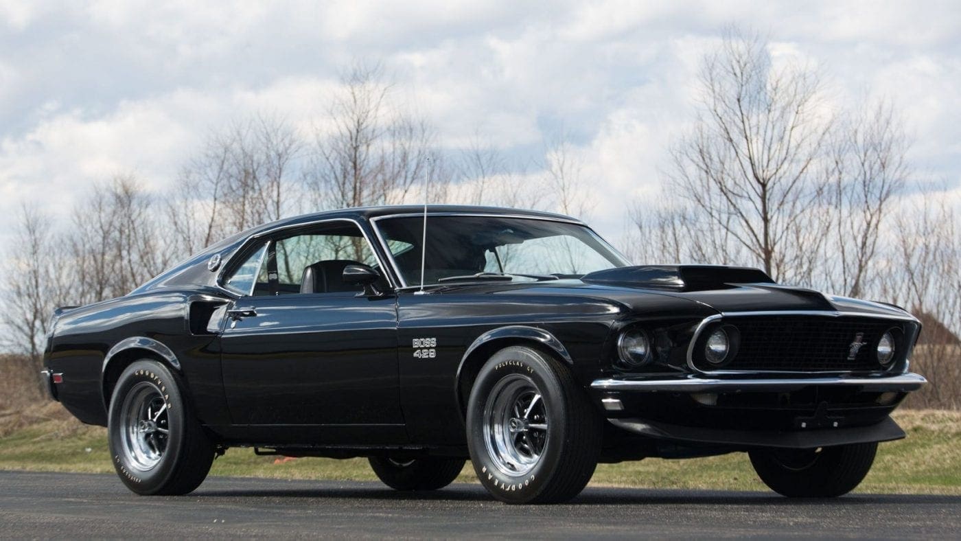 Raven Black 1969 Ford Mustang