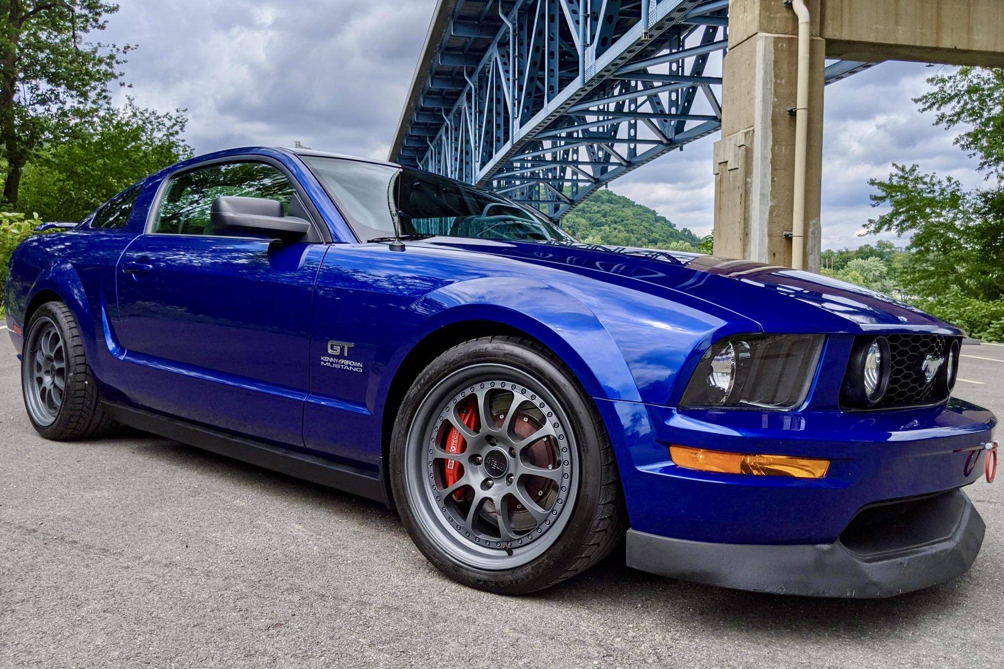 Sonic Blue 2005 Ford Mustang
