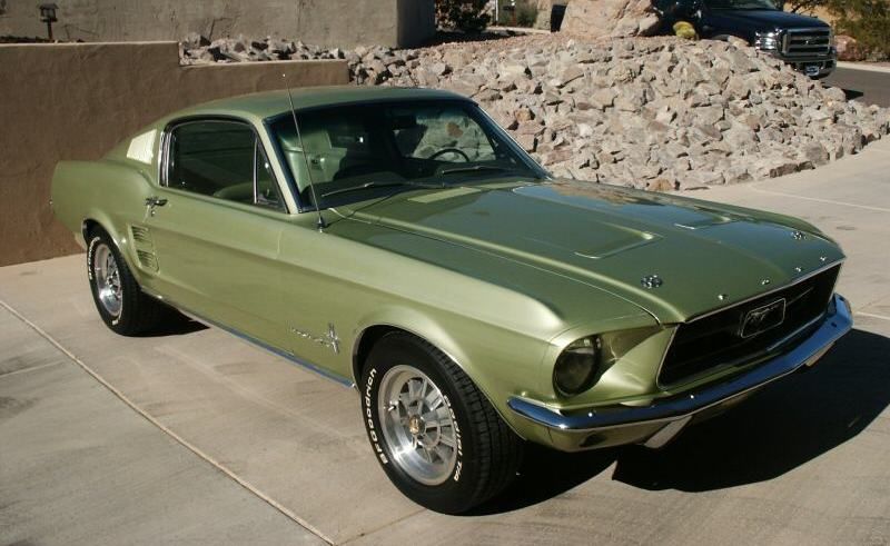 Diamond Green 1967 Ford Mustang