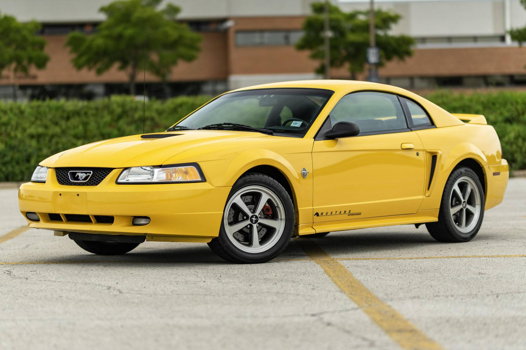 Chrome Yellow 1999 Ford Mustang