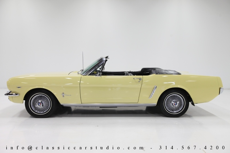 Sunlight Yellow 1964 Ford Mustang