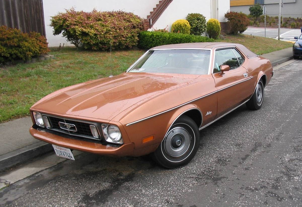 Medium Copper (Chestnut) 1974 Ford Mustang