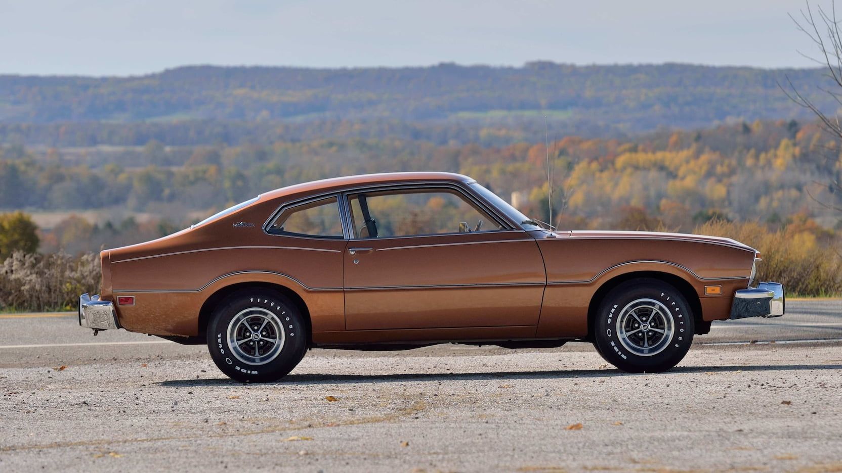 Saddle Bronze 1974 Ford Mustang