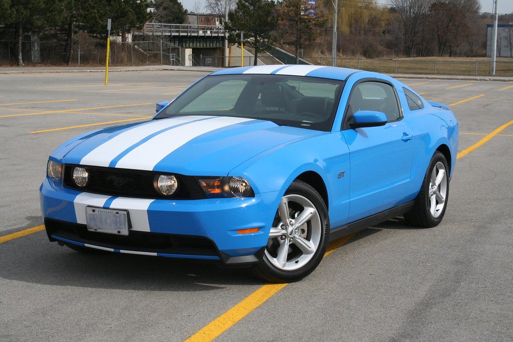 Grabber Blue 2010 Ford Mustang