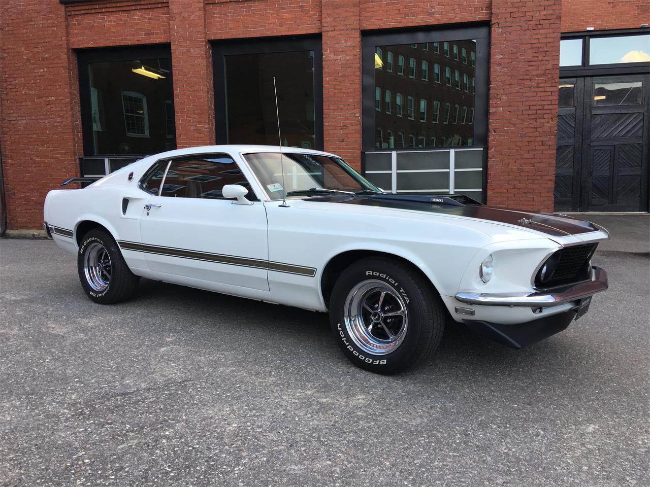 Pastel Gray 1969 Ford Mustang