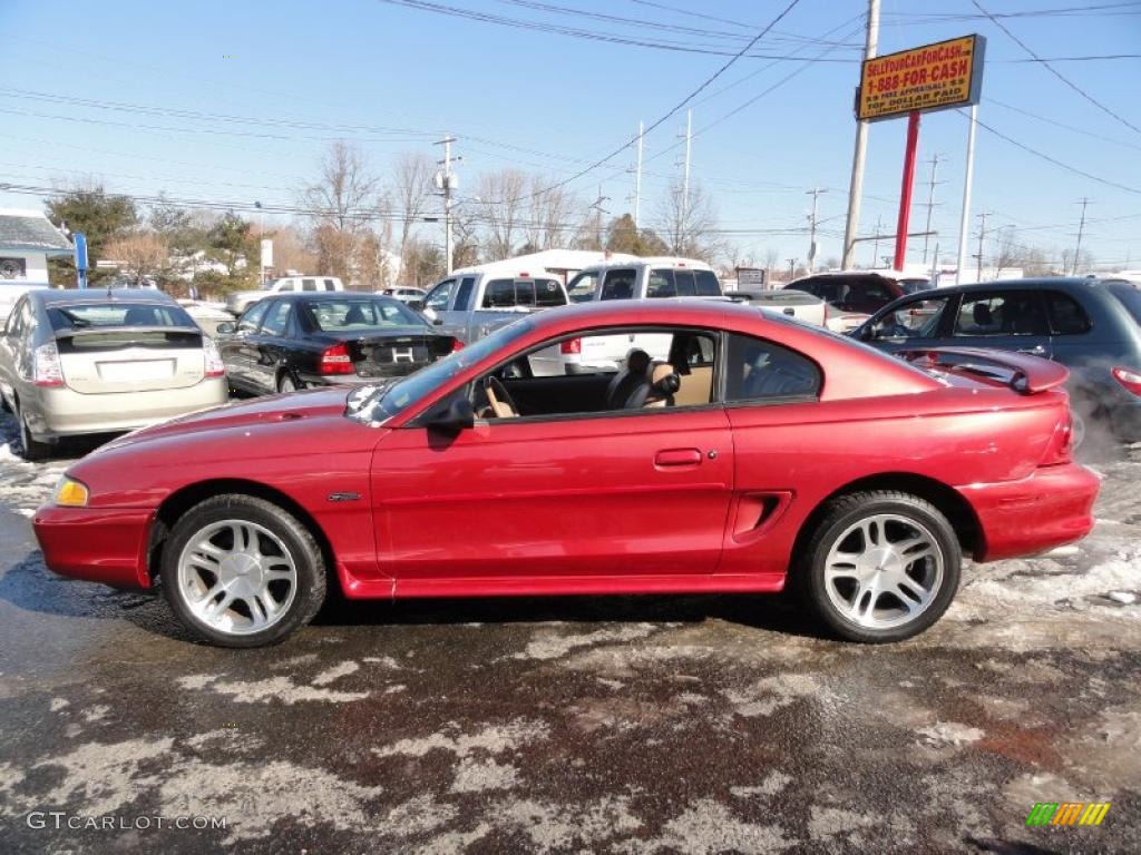 Laser Red 1997 Ford Mustang