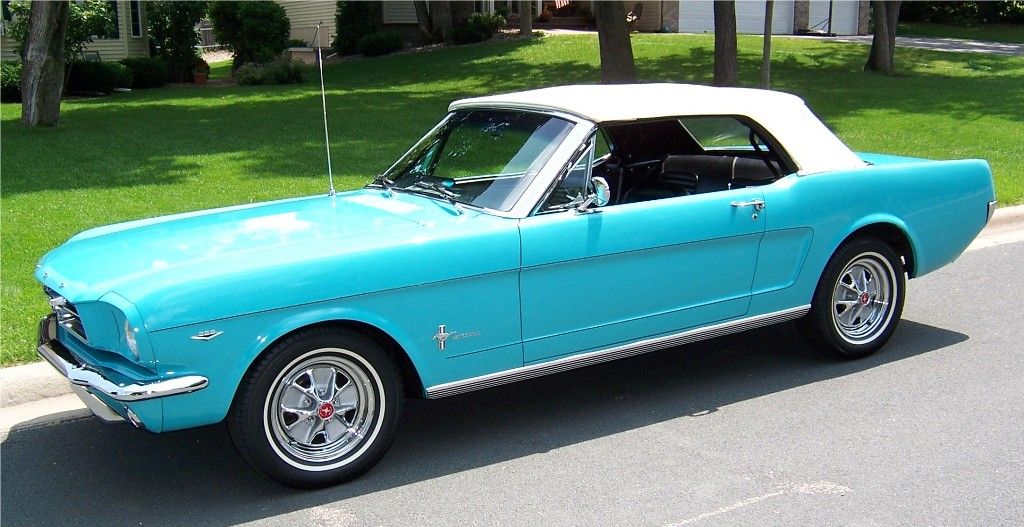 Skylight Blue 1964 Ford Mustang