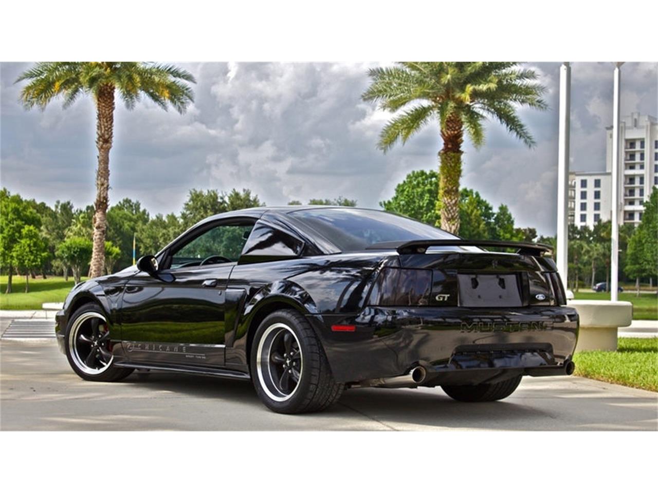 Black 2002 Ford Mustang