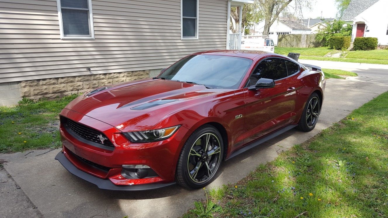 Ruby Red 2017 Ford Mustang