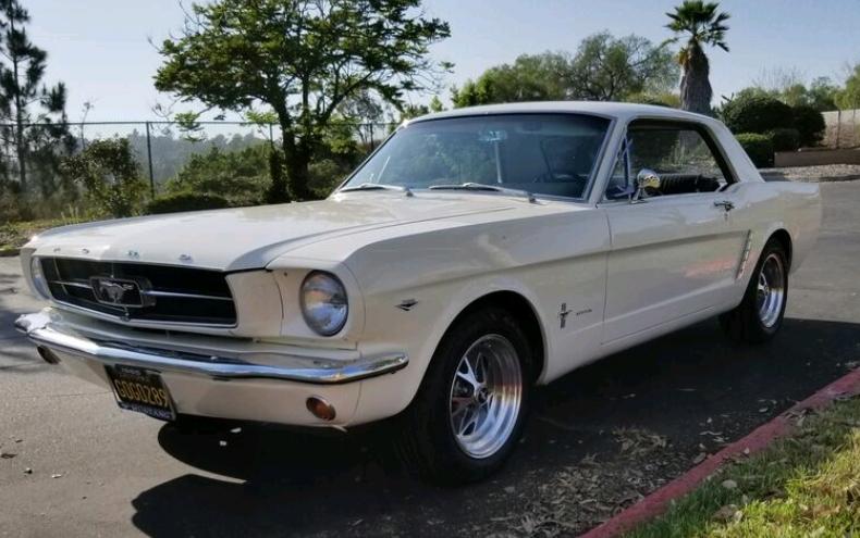 Phoenician Yellow 1965 Ford Mustang