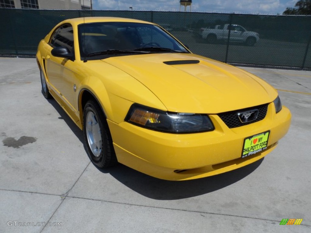 Chrome Yellow 1999 Ford Mustang