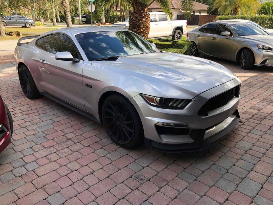 Ingot Silver 2016 Ford Mustang