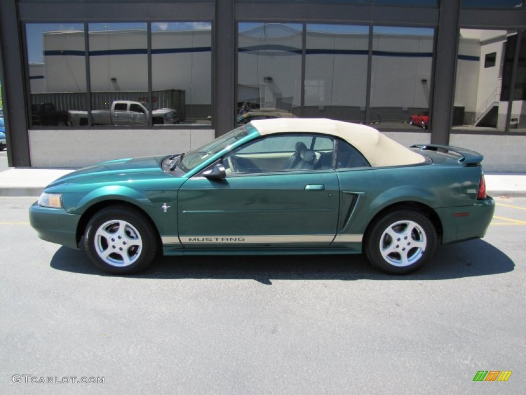 Electric Green 2002 Ford Mustang