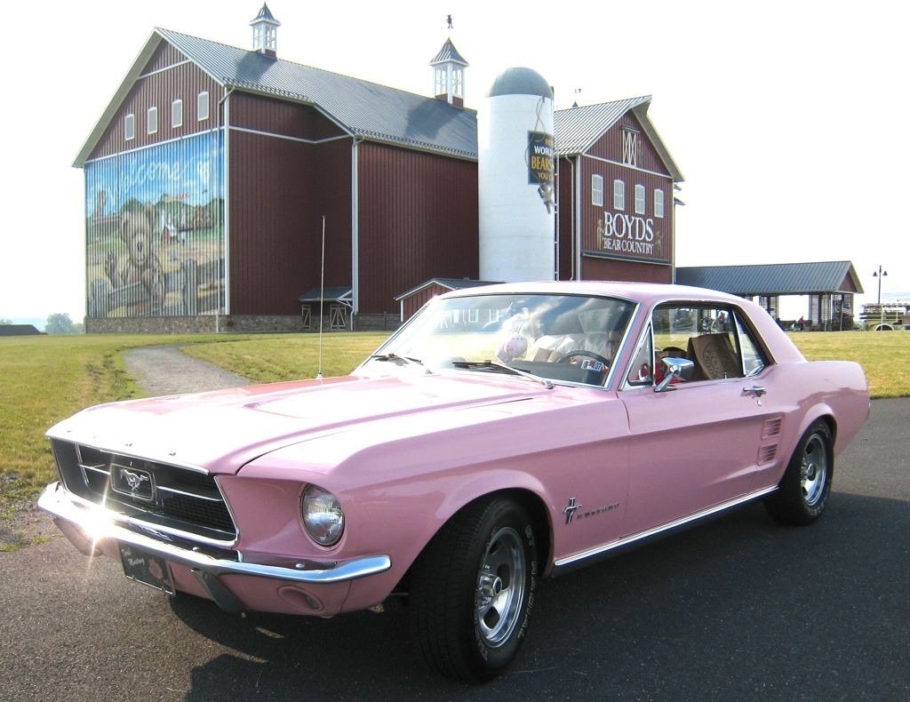 Dusk Rose 1967 Ford Mustang