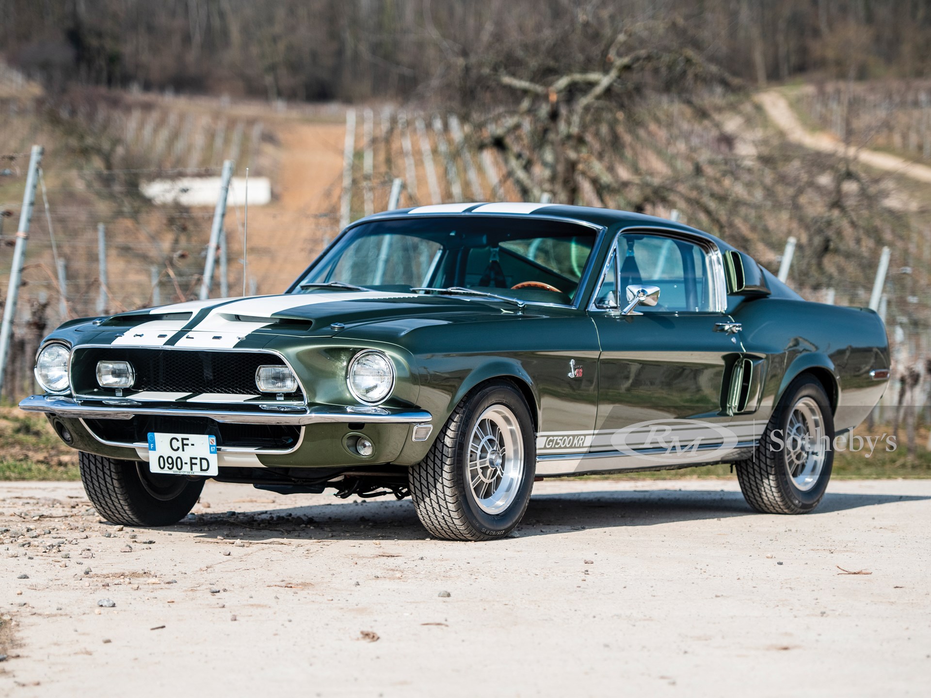 1968 shelby mustang gt500