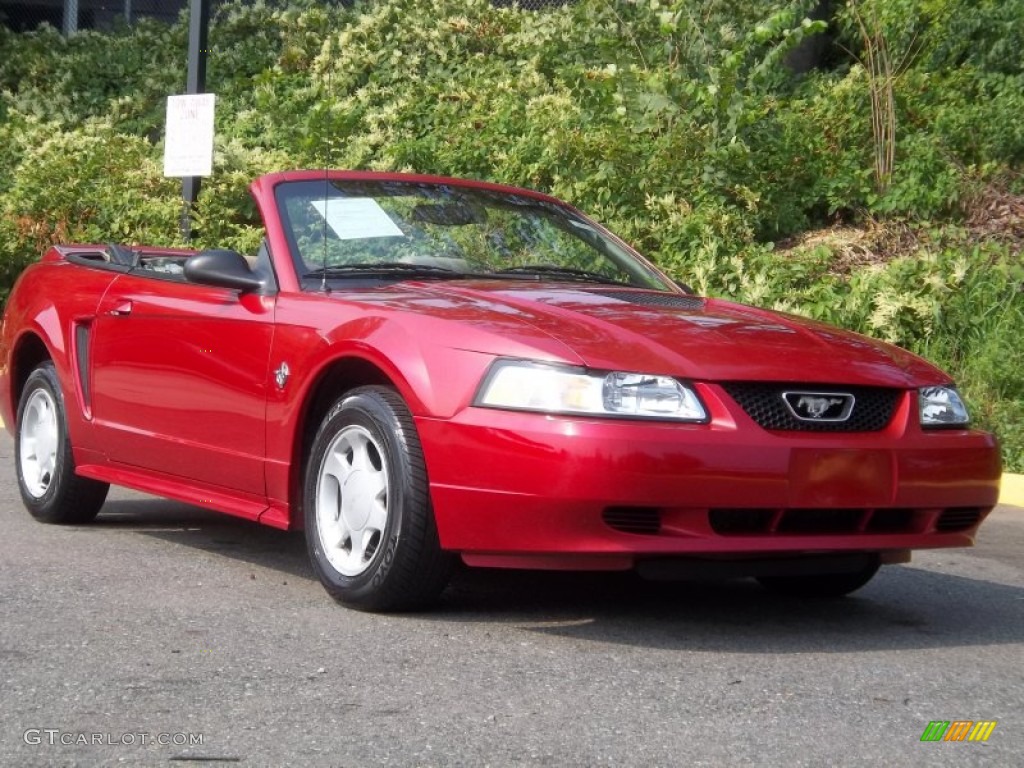 Laser Red 1999 Ford Mustang