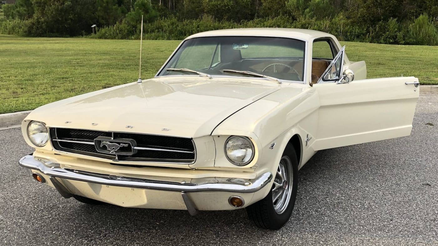 Springtime Yellow 1965 Ford Mustang