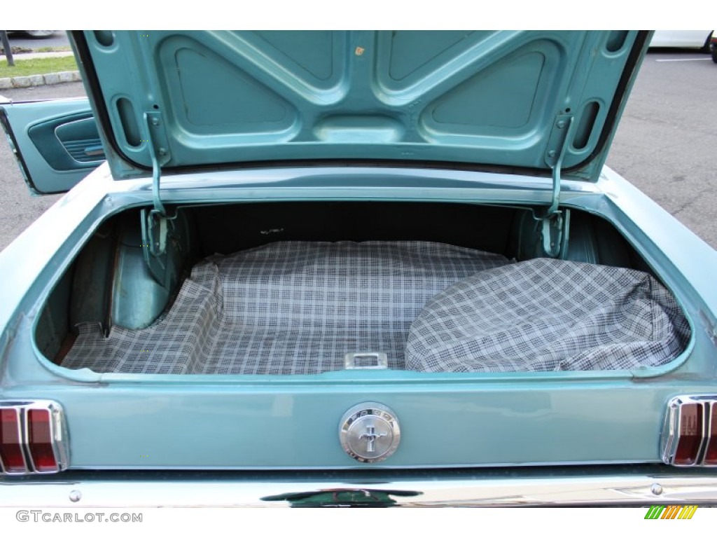 Columbine Blue 1966 Ford Mustang