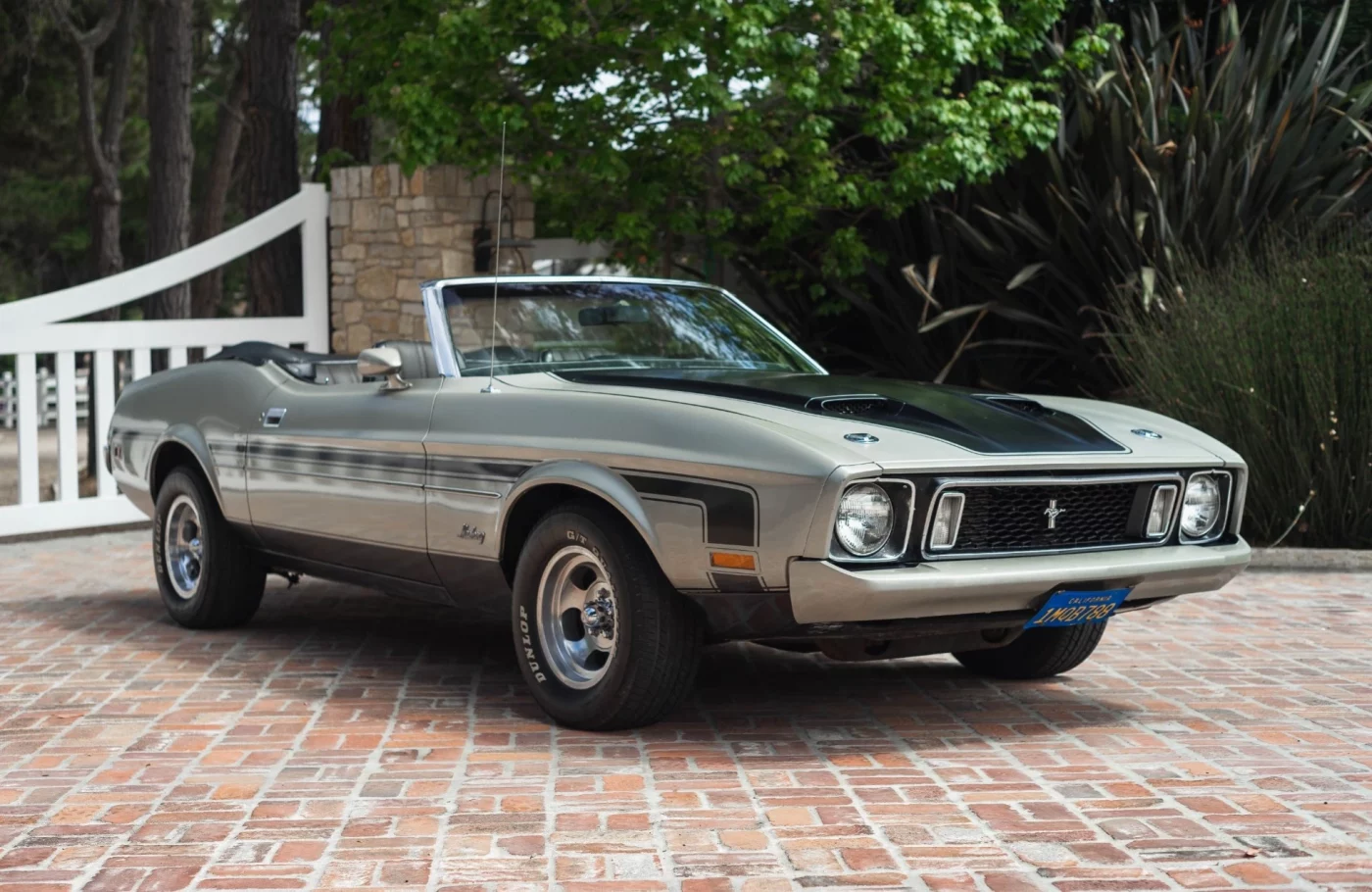 Light Pewter 1973 Ford Mustang