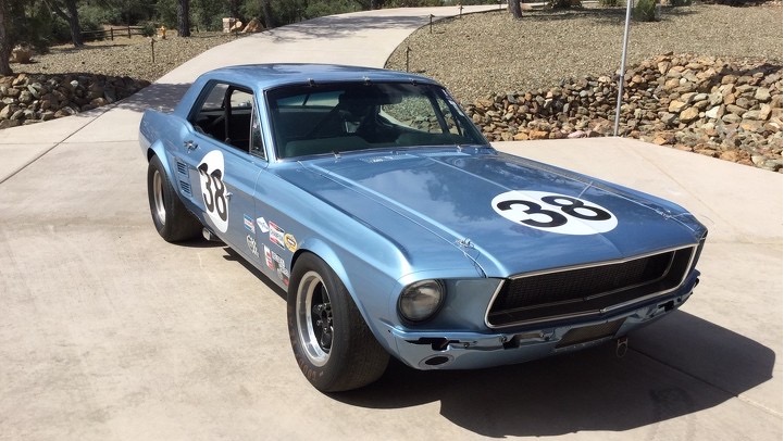 Brittany Blue 1967 Ford Mustang