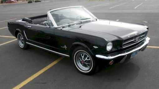 Raven Black 1964 Ford Mustang