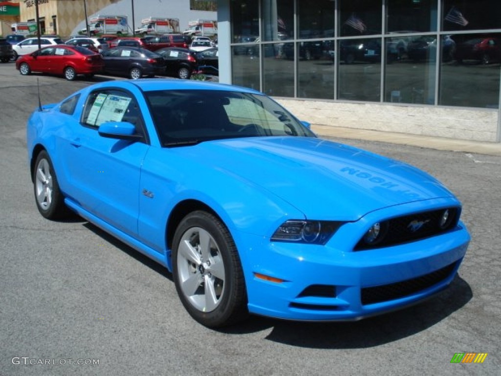 Grabber Blue 2013 Ford Mustang