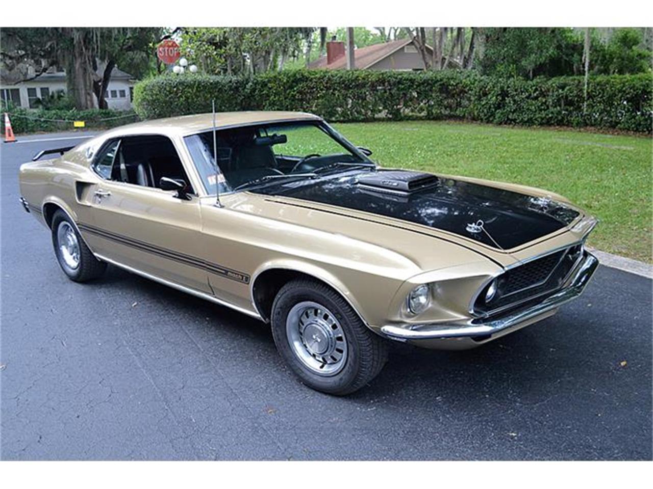 Champagne Gold 1969 Ford Mustang