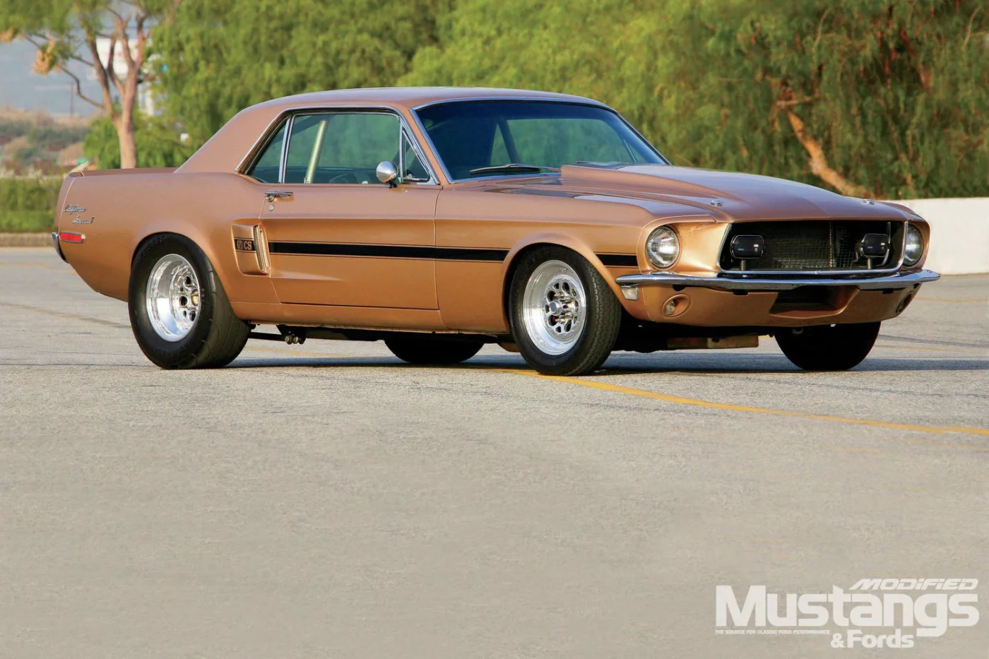 Special Gold 1968 Ford Mustang