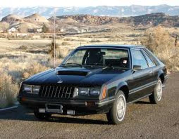 Black 1979 Ford Mustang