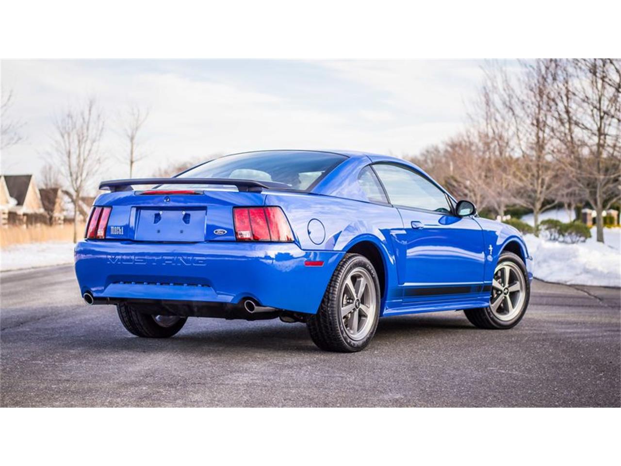 Azure Blue 2003 Ford Mustang