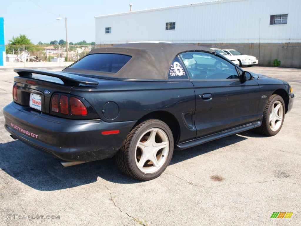 Black 1997 Ford Mustang