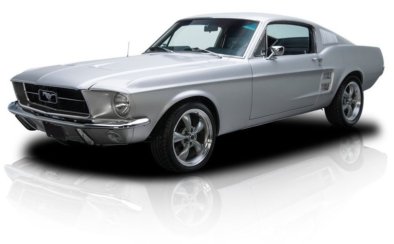 Special Silver 1967 Ford Mustang