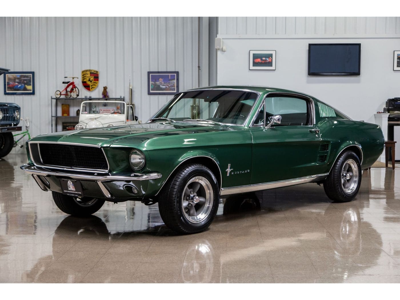 Emerald Green 1967 Ford Mustang