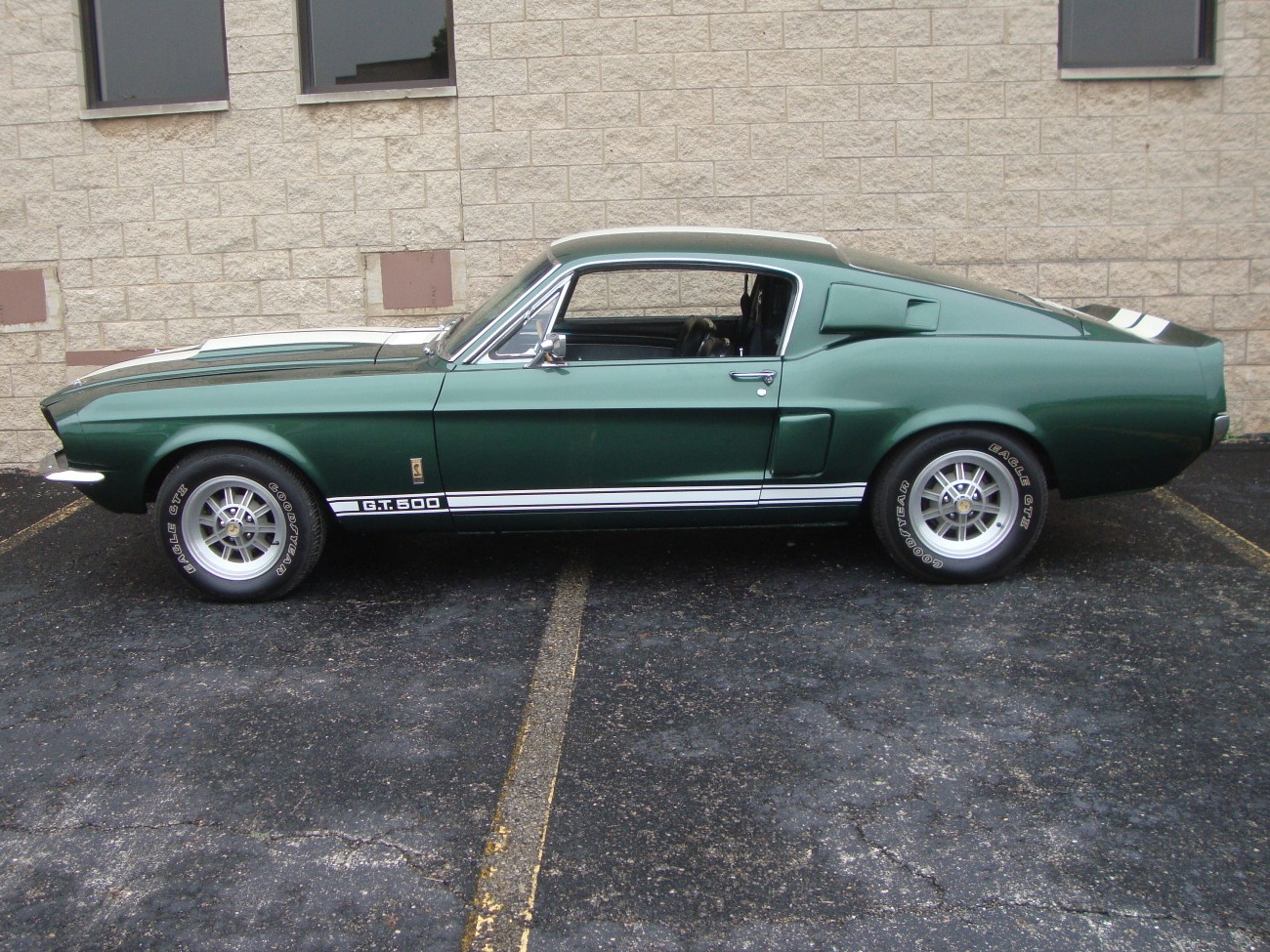 Dark Moss Green 1967 Ford Mustang