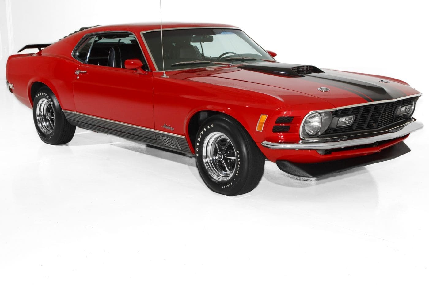 Candy Apple Red 1970 Ford Mustang