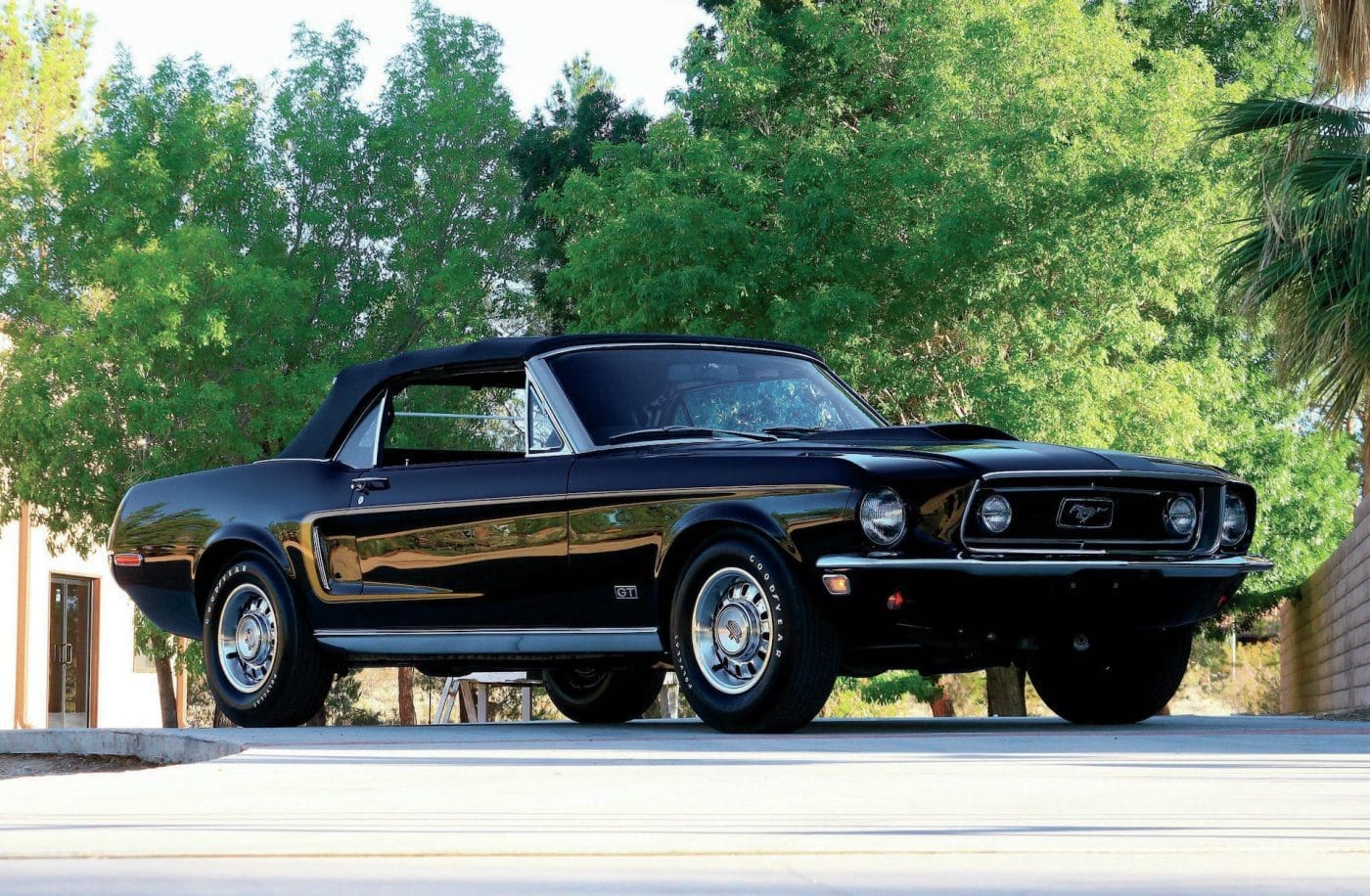 Raven Black 1968 Ford Mustang